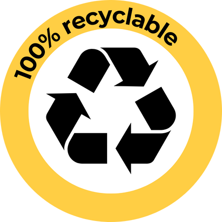  100% recyclebaar